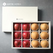 [롯데호텔] 프리미엄 혼합 12과 선물세트 (사과6과+배6과), 단품
