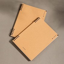 델리 고급 재질 스프링노트 A5 줄 노트 연습장 60매, 1개