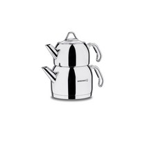 Provita Midi 찻주전자 세트 스테인리스 변색 커피 기계, 한개옵션0