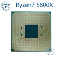 5800x AMD Ryzen 7 5800X R7 3.8GHz 옥타 코어 16 스레드 CPU 프로세서 7NM L3 = 32M 100-000000063 소켓 A, 01 Ryzen7 5800X