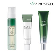 김정문알로에 에센셜 크림 1개+3X크림 1개+앰플미스트 1개