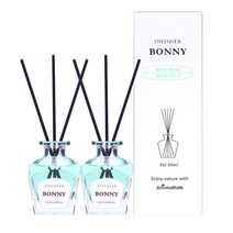 아로마메이트 보니디퓨저 1+1, 화이트 머스크 50ml