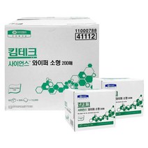 41112 킴테크 사이언스 와이퍼 소형 200매X60카톤 유한킴벌리_[230321EA]