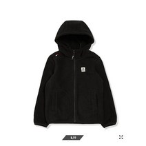 아이더 키즈 남여공용 후드 플리스 자켓/ 마이크로플리스 소재를 사용하여 부드럽고 가벼운 무게감(JUU22197Z1)