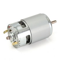 775 모터 DC 12V 24V 더블 볼 베어링, 07 15000_01 12V