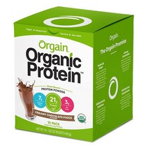 올게인 오가닉 프로틴 파우더 46g x 10팩 초콜릿맛