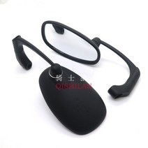 아프릴리아 FB 몬디알 힙스터 레트로 핸들 사이드미러, 블랙