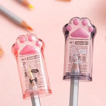 일호장신구 투명 발바닥 연필깎이 (색상랜덤), 투명발바닥연필깎이(색상랜덤)