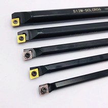 선반 밀링 바이트 s06k-sclcr06 s06k s07k s08k s10k s12m sclcl06 95도 나선형 선삭 공구 홀더 보링 바 + 10pcs ccmt060204, s12m-sclcr06 오른쪽, ccmt060204 vp15tf
