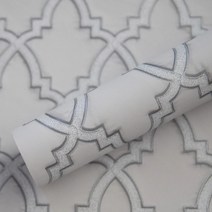 디아이디 매직 스티커 DIY 벽지 53cm x 10m x 3롤 - 라티스 그레이 코스트코 리폼 셀프 도배 포인트 벽지