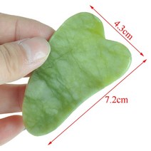 마사지기 마사지볼 발 마사지 마사지 건 1 pcs 휴대용 pratical 페이셜 롤러 천연 옥 안티 링클 페이스 슬리밍 셰이퍼 바디 휴식 뷰티 도구, 스타일2