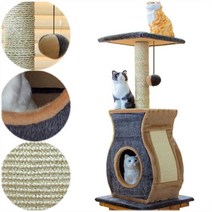 똘복M 캣타워 오케스트라 캣콘도 캣하우스 고양이 휴식공간 고양이하우스, DDB_상품선택