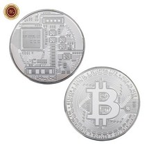 기념주화 비트코인선물 모형소품비트코인 비트 코인 도게코인 라이트코인 리플 이더리움 금도금 기념 컬렉, 15 coin 15