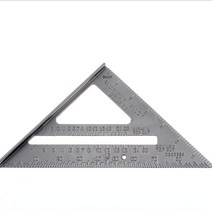 GPS측량기 레벨기 Triangle Ruler 7Inch Aluminum Protractor Speed Metric Square for Building Tools Gau, 01 베이지