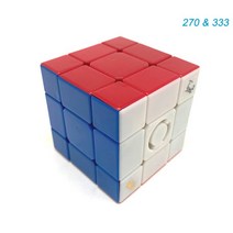 큐브 마그네틱 자석 선수용 고급형TomZ 3x3x3 Constrained Magic Cube 하이브리드 캘빈의 Twisty Puzzle B, 03 270 333 Hybrid