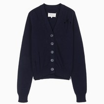 [명품][명품]22FW 메종 마르지엘라 스티치 디스트레스 네이비 여성 가디건 S51