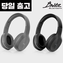 [당일 출고]브리츠 BT3000 경량 블루투스 무선 헤드폰, 블랙