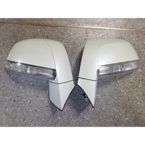 윈스톰 백미러 윈스톰 사이드미러 윈스톰 8핀 진주색 중고품, 운전석