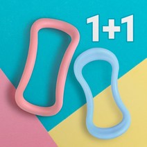 비핏 요가링1+1 종아리알삭제 필라테스링_러블리핑크, 단일옵션