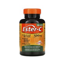 아메리칸헬스 에스터씨 500mg 225정 스테아린산마그네슘 규산칼슘 셀룰로오스 함유, 1개, 기본