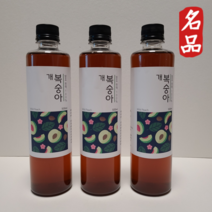 땅끝해남 개복숭아 액기스 500ml 20병 천연 효소 수제 자연 발효 원액 개복숭아청 진액 엑기스 돌 5년 항아리 숙성 효능 효과 부모님 건강 음료 집들이 축하 선물 판매 농축액, 개복숭아 액기스 원액 500ml X 20개