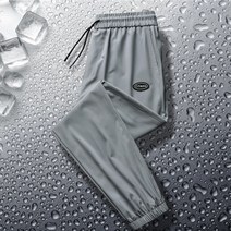 ANKRIC 남자 냉장고 바지 여름 아이스팬츠 조거팬츠 슬랙스