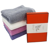 [송월타올]빠른 출고가 가능한 웨딩 답례품2 (세면타올1장 띠지 속지포함), 회색(Gray)