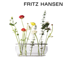 프리츠한센 이케바나 스테인리스 스틸 롱 인테리어 / 화병 스몰 실버 꽃병 라지 /