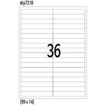 [바보사랑] 라벨지 36칸 95x14 100매