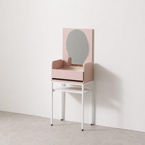 힙한 컬러감 인디핑크 그레이 서랍 화장대(50cm 7색) 신혼가구 빈티지 20대 수납형 큰