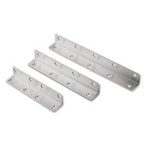 꺽쇠 스텐 25x25x255 연결철물 브라켓 ㄱ자꺽쇠