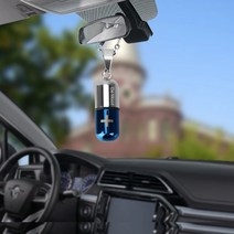 자체 방향제캡슐 청정기 방향제 향수 팬던트 오일 디퓨저, 블루BL08076, 1개