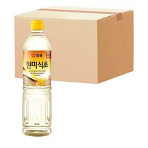 샘표 합성향없는 현미식초 900ml 1박스 (15개)