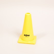 니스포 안전 라버콘 9인치/칼라콘/컬러콘/러버콘, 옐로우
