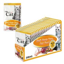 더캣츠 파우치 치킨야채스프 50g x 20개, 단품