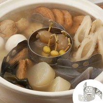 시모무라 접이식 스텐 냄비 분할 칸막이 오뎅탕 마라탕 조리 기구 20-30cm 직경 가능