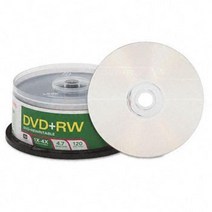 DVD+RW 4.7GB 박스형 30팩 4934082787