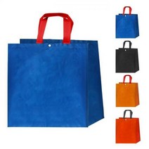 타포린백(단추) 코스트코 마트 보조 가방 장바구니, 단추타포린백(중) 레드