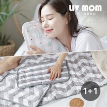 [KT알파쇼핑]리브맘 쿨매트 쿨베개 1+1, 01.베이직