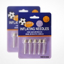 바늘 핀 5개입 바람넣기 농구공 멀티 축구공 공펌프 배구공 주입기, 공주입 펌프바늘핀5개입