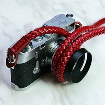 [Barton1972] 바톤 스트랩 휩 레더 패션 레드 Leather Neck Strap Whip Passion Red, 상세 설명 참조