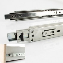 철물인 3단레일/35폭 450