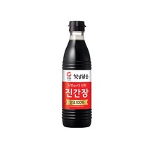 청정원 양조 진간장 진한맛, 500ml, 1개