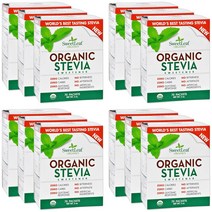 SweetLeaf Natural Stevia Sweetener 스위트리프 스테비아 설탕 대체 천연 감미료 70개입 2oz(56g) 12팩, 1개