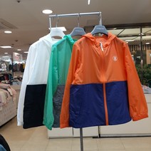 레노마키즈(주니어) 여름@@신상## 공기처럼 가볍고##실용적인 점퍼 ))))))))))))))))))))))))) 절개배색 바람막이 점퍼 