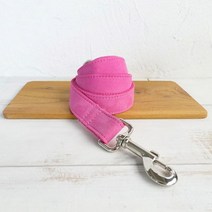 맞춤형 개 목걸이 애완 동물 목걸이 무료 조각 ID 명판 태그 액세서리 멀티 벨벳 강아지 칼라 가죽 끈 세트, M, 53-Leash