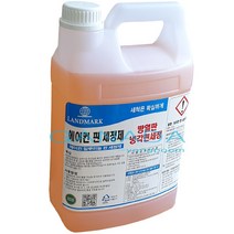 가나다용품 에어컨핀세정제 3.75L 에어콘 알루미늄 핀 세정제 랜드 에어컨 온풍기 방열판냉각핀세정제 세척제 청소약품, 1개