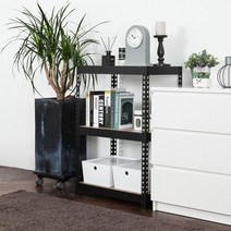 하트랙 무볼트 앵글 700x700x900x3단 선반 매립형, 화이트