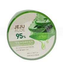 더페이스샵 신선한 제주알로에 수딩 젤, 1개, 용기형