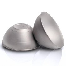 캠핑 티타늄 수라상 이중식기 순수 밥그릇 식기(M), 단품, 상세페이지 참조, 상세페이지 참조
